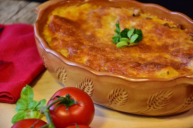 lasagne avec tomates